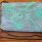 Hand Painted Handbag Funky ..