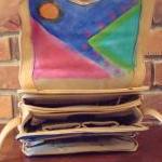 Hand Painted Handbag with M..