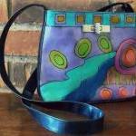 Hand Painted Handbag with M..
