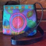 Hand Painted Handbag with M..