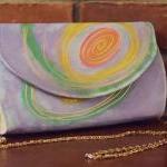Hand Painted Handbag with M..