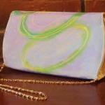 Hand Painted Handbag with M..