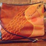 Hand Painted Handbag With ..