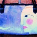 Hand Painted Handbag with M..