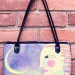 Hand Painted Handbag with M..