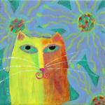 Hand Painted Ceramic Tile w..